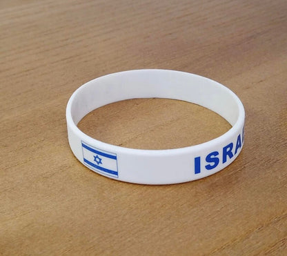 Israel Silicone Bracelet